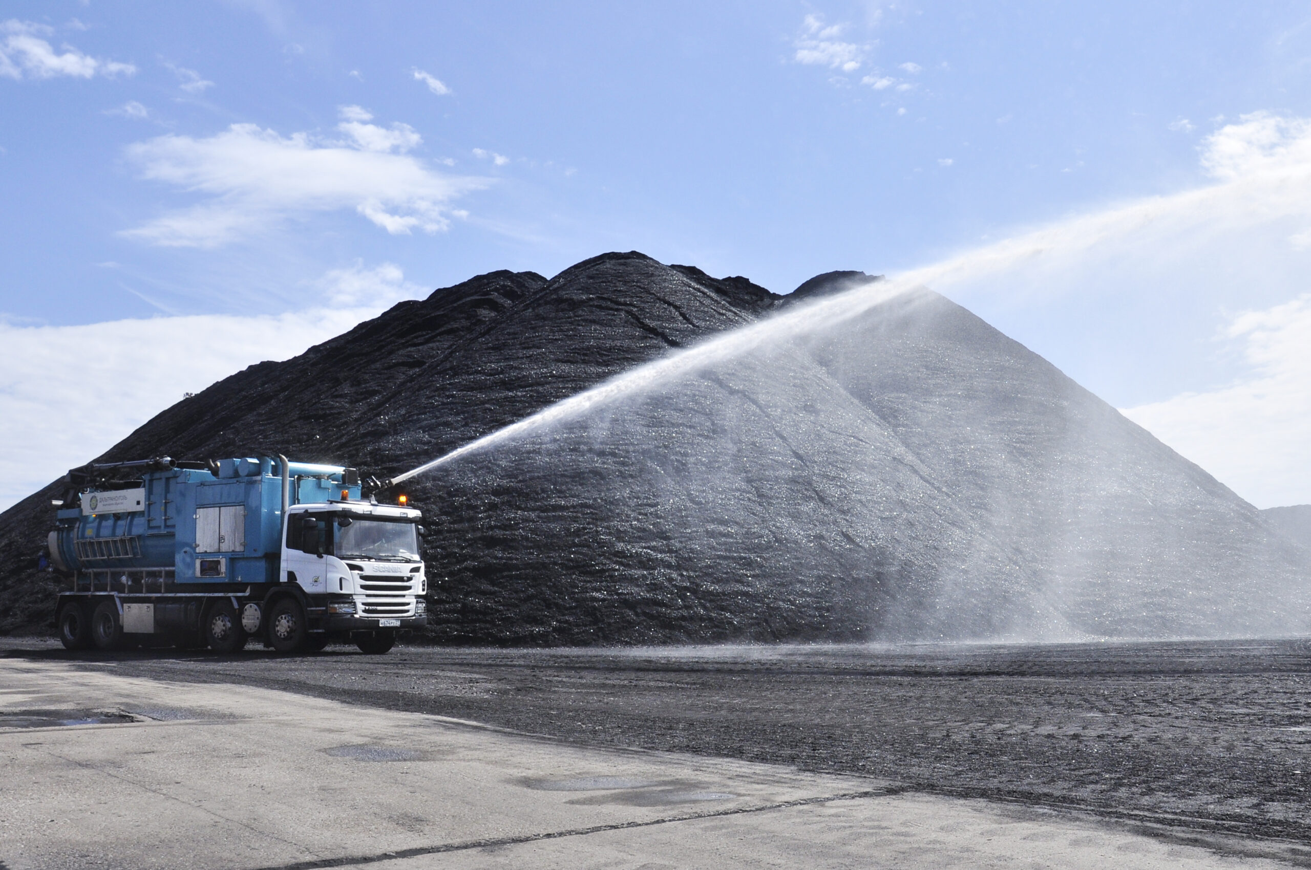 Camion hydrocurage