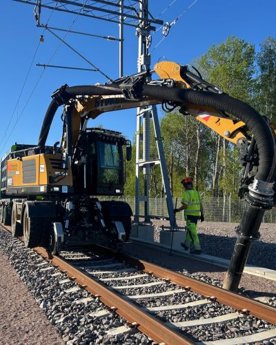 Aspiratrice ferroviaire DISA-RAIL 1700