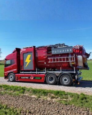 Camion aspirateur 100% électrique e-Futurion Q10